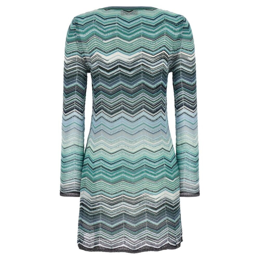 Missoni Women Chevron Lamé Dress - Picture 2 of 4